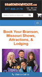 Mobile Screenshot of bransonshowtickets.com